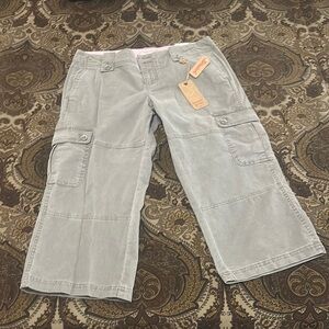 Womans Gray Cargo Pants